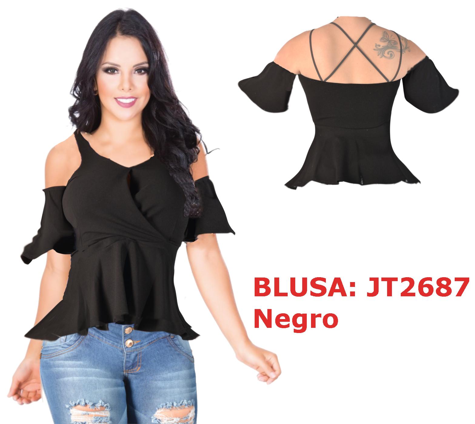 Blusa de Temporada Manga Corta Americana