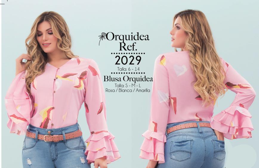 Blusa Manga Larga Boleros hecha en Colombia