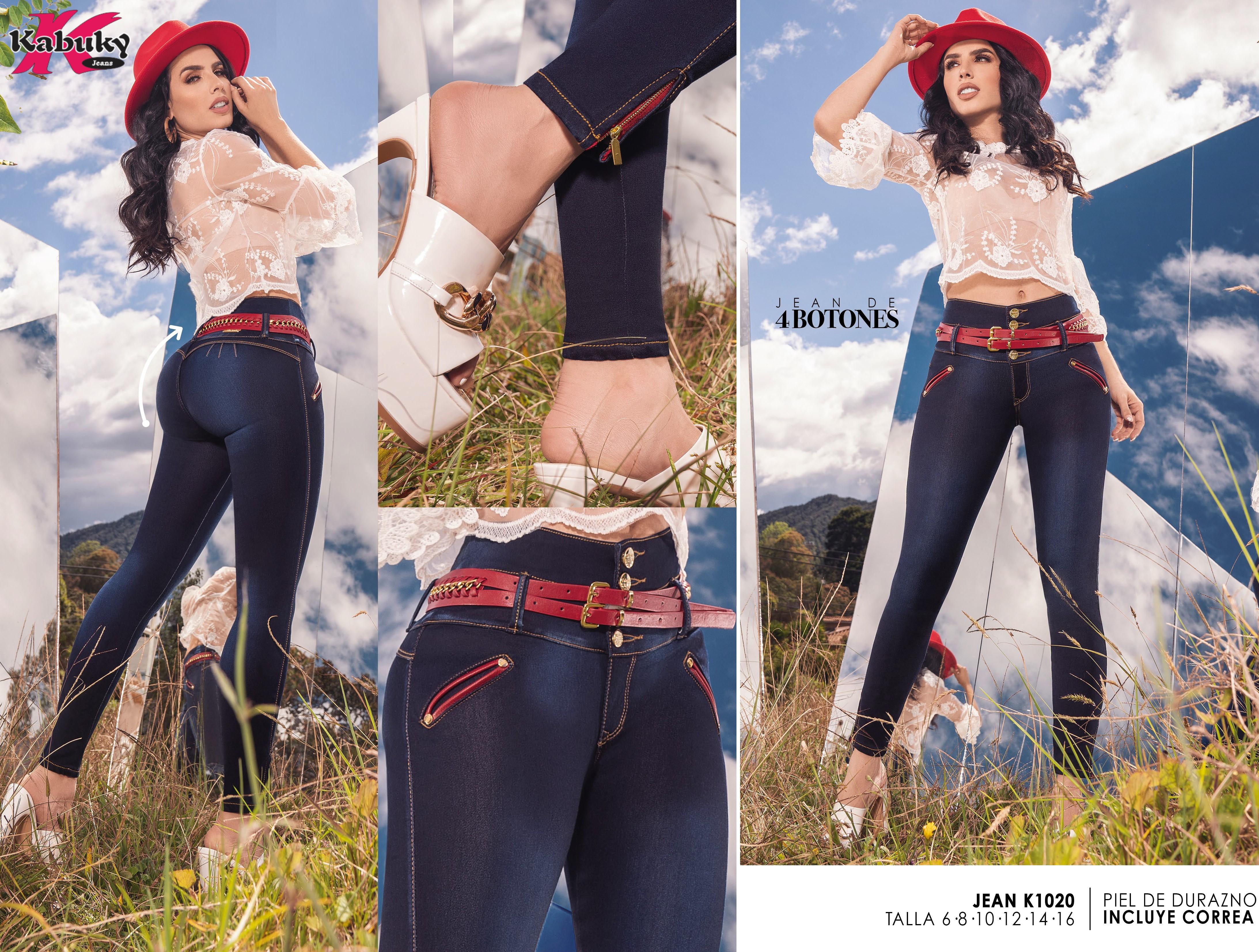 Pantalón Vaquero Push Up para Dama